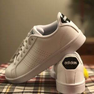 Adidas White Classic Tennis Shoes